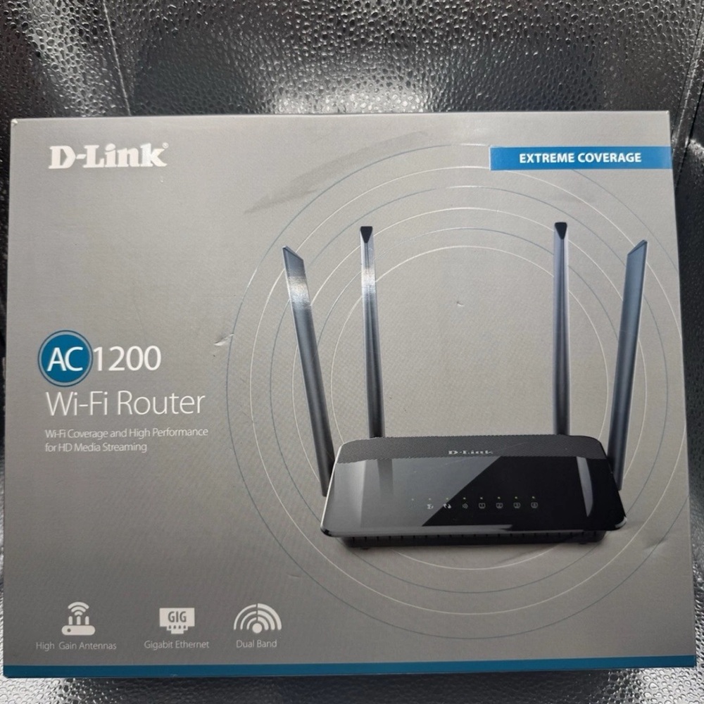 D-Link AC1200 WiFi Router DIR-842 4 antenna